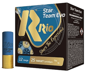 Rio Ammunition STT328 Star Team EVO Training 12 Gauge 2.75″ 1 1/8 oz 8 Shot 25rd Box
