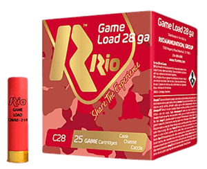 Rio Ammunition RC368 Game Load Heavy Field .410 gauge 2.50″ 1/2 oz 8 Shot 25rd Box