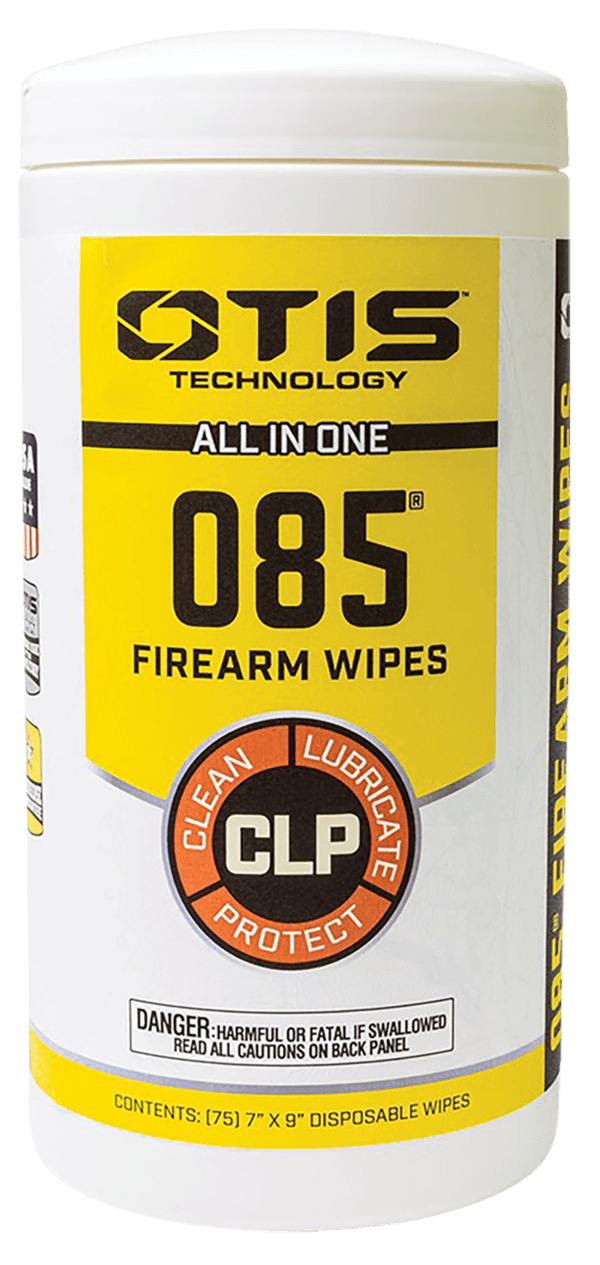 Otis IP75C085 O85 CLP Cleans  Lubricates  Prevents Rust & Corrosion Wipes 75 Count