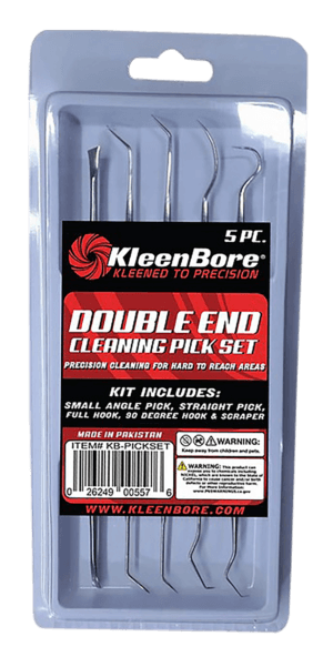 KleenBore KB-PICKSET Stainless Steel Double Ended Gun Pick Set