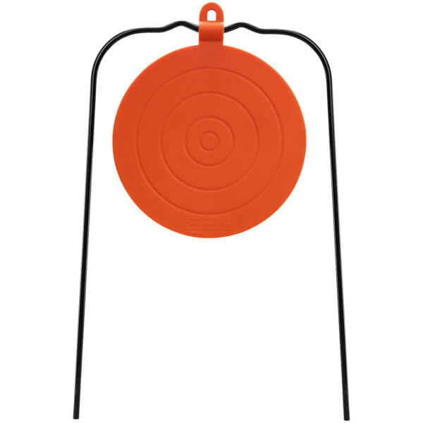 Champion Targets 40867 Gong Champion Centerfire Hanging Metal Target/ Black/Orange