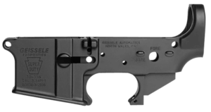 Geissele Automatics Super Duty Stripped Lower Receiver Black for AR-15