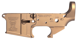 Geissele Automatics Super Duty Stripped Lower Receiver OD Green for AR-15