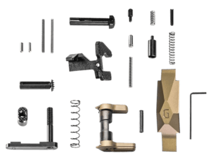 Radian Weapons R0427 Builder Kit Radian Black AX556 Ambi Lower 10″ Handgaurd Includes Most Lower Parts