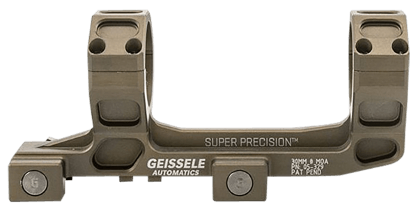 Geissele Automatics Super Precision Scope Mount (Vortex 1-6) Scope Mount/Ring Combo Desert Dirt Color Anodized