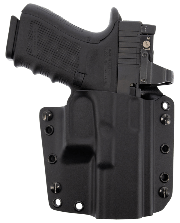 Galco CVS224RB Corvus  IWB/OWB Black Kydex Belt Loop Fits CZ P-10F/Glock 17 Gen 5/Zev Tech Right Hand