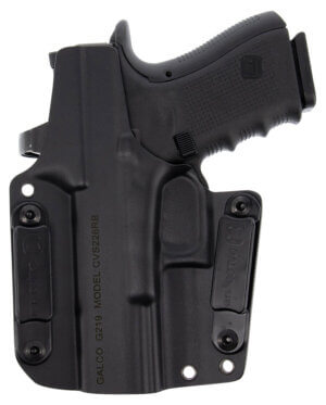 Galco CVS800RB Corvus  IWB/OWB Black Kydex Belt Loop Fits Glock 43/43x/Taurus GX4 Right Hand