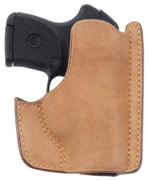 Galco PH652 Front Pocket Natural Horsehide Fits Springfield XD-S/Taurus 709 Slim/Ruger Max-9/FN 503 Ambidextrous