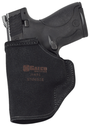 Galco STO858 Stow-N-Go  IWB Natural Leather Belt Clip Fits S&W M&P 380EZ Right Hand