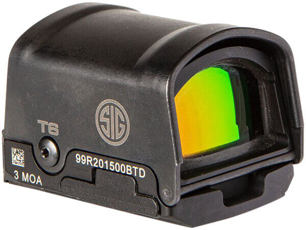 Sig Sauer Electro-Optics SOR21000 Romeo2  Black 1x30mm Red Circle Dot Dual Reticle