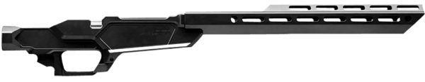 Sharps Bros SBC05 Heatseeker Rifle Chassis Stock 6061-T6 Aluminum w/Black Cerakote Finish 14″ M-Lok Handguard Fits Ruger American Rifle Ranch Short Action