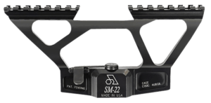 Arsenal SM22 AK Scope Mount SAM7K Series  Black Anodized 0 MOA