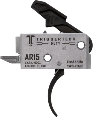 TriggerTech AH0SDB33NNF Duty Flat Trigger Single-Stage 3.50 lbs Draw Weight Fits AR-15
