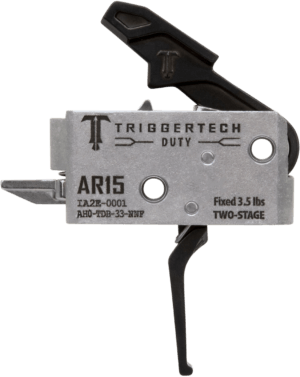 TriggerTech AH0TDB33NNF Duty Flat Trigger Two-Stage 3.50 lbs Draw Weight Fits AR-15