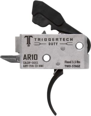 TriggerTech AHTTDB33NNC Duty Curved Trigger Two-Stage 3.50 lbs Draw Weight Fits AR-10