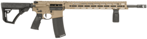 Anderson B2K869A020 AM-15 Utility 5.56x45mm NATO 30+1 16″ Black 12″ M-Lok A2 Grip Carbine Stock Flash Hider