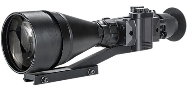 AGM Global Vision 15WP6623484111 Wolverine Pro-6 3AW1 Night Vision Rifle Scope Matte Black 6x100mm Gen 3 Auto-Gated White Phosphor Level 1 Illuminated Red Chevron w/Ballistic Drop Reticle