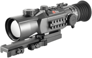 iRay USA IRAYGH50R RICO G-LRF 384 GL35R Thermal Laser Range Finder Weapon Sight Black 3x 50mm Multi Reticle 640×512 50 Hz Resolution Zoom 4x Features Internal LRF Rangefinder