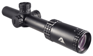 Aim Sports Alpha 6 Black Anodized 2.5-15x 50mm 30mm Tube MR1-MRAD Reticle