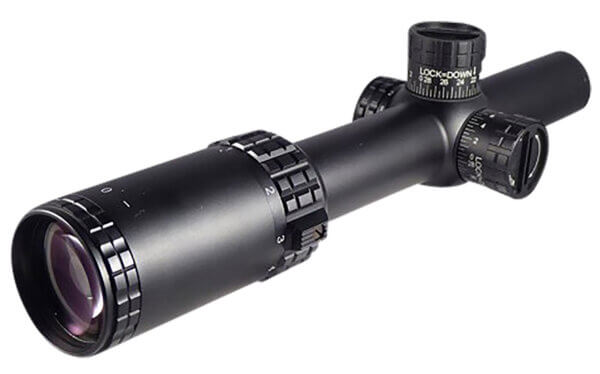 Aim Sports Alpha 6 Black Anodized 1-6x 24mm CQ1-MOA Reticle