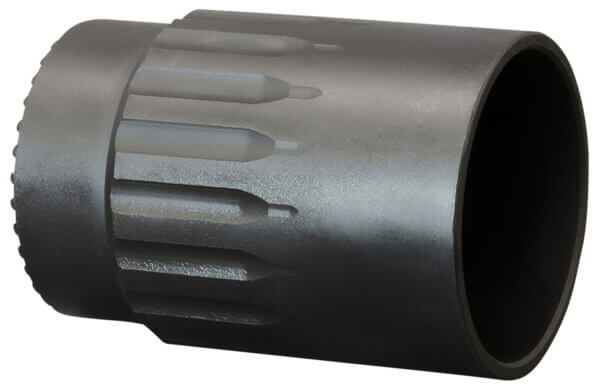 Yankee Hill 3130 Blast Deflector QD Short 30 Cal Black Steel with 2.19 OAL for YHM QD Mounts”