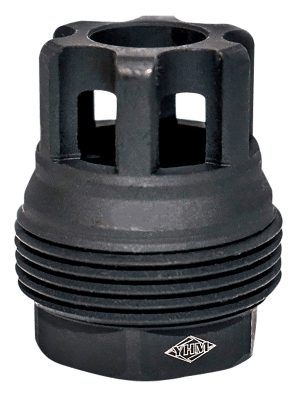 Yankee Hill 4401MB28 sRx QD Mini Muzzle Brake Black Phosphate Steel with 1/2-28 tpi  9mm  1.10″ OAL & 9.375″ Diameter for sRx Adapters”