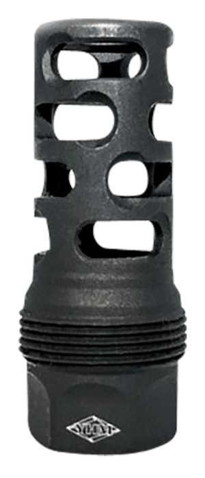 Yankee Hill 4445MB32 sRx Q.D. Muzzle Brake Short Black Phosphate Steel with 5/8-32 tpi for sRx Adapters”