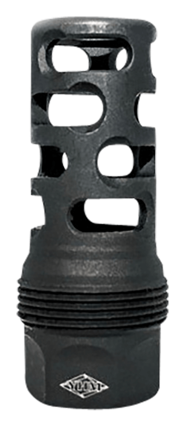Yankee Hill 4445MB24 sRx Q.D. Muzzle Brake Short Black Phosphate Steel with 5/8-24 tpi for sRx Adapters”