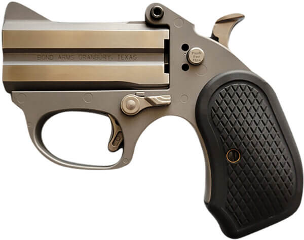 Bond Arms BAHB Honey B 380 ACP 2rd Shot 3″ Matte Stainless Steel Frame Black Extended B6 Resin Grips