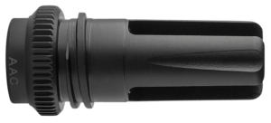 ADVANCED ARMAMENT COMPANY 64133 Blackout Muzzle Brake 30 Cal 5/8-24 tpi  Black Steel  for AAC MK13-SD Suppressors”