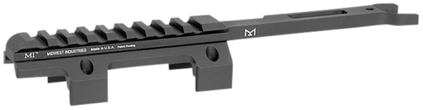Midwest Industries MIMP5KTR HK MP5K Top Rail M-LOK  Black Anodized 0 MOA