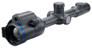 Pulsar PL76563U Talion XG35 Thermal Rifle Scope Black Anodized 2-16x35mm Multi Reticle 640×480  50Hz Resolution Features Laser Rangefinder