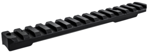 Talley PLM258749 Picatinny Rail Black Anodized Aluminum Compatible w/Kimber 84L 20 MOA