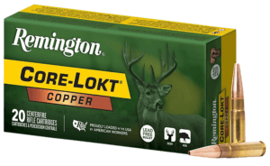 Remington Ammunition R27854 Core-Lokt Hunting 308 Win 150 gr Copper (HP) 20rd Box