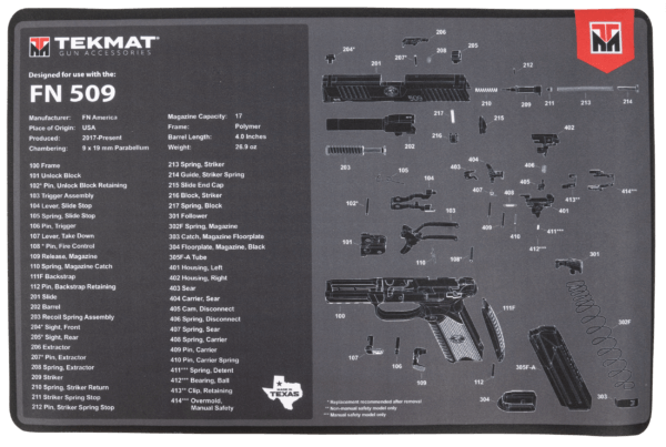TekMat TEKR17FN509 FN 509 Cleaning Mat