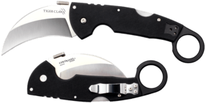 Cold Steel CSFL25DPLC Engage 2.50″ Folding Clip Point Plain Stonewashed 4116 SS Blade/Black GFN Handle Includes Belt Clip
