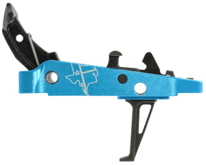CMC Triggers 47503 Drop-In Trigger Group 2.0 Single-Stage Flat with 3.50 lbs Draw Weight Black with Blue Housing Fits AK-47