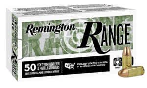 Remington Ammunition R27779 Range Jumbo Pack 9mm Luger 115 gr Full Metal Jacket (FMJ) 500 Per Box