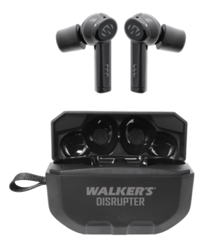 Walker’s GWP-RSEM-LEO Razor Slim Electronic Muff Polymer 23 dB Over the Head Leopard Print/Black Adult