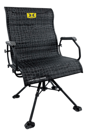 Hawk HWK-3115 Big Denali Blind Chair Folding Black Mesh