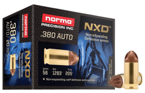 Norma Ammunition 611040020 Self Defense NXD 380 ACP 56 gr NXD 20rd Box