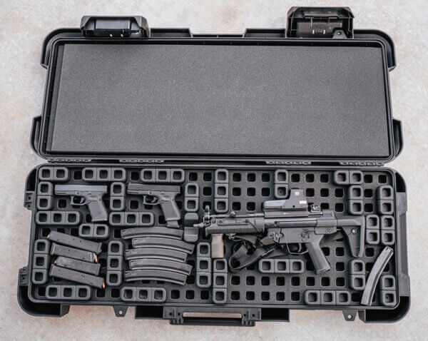 Magpul MAG1288-BLK DAKA R44 Hard Case 44.50 L  Black Polymer  DAKA Grid Organizer System”