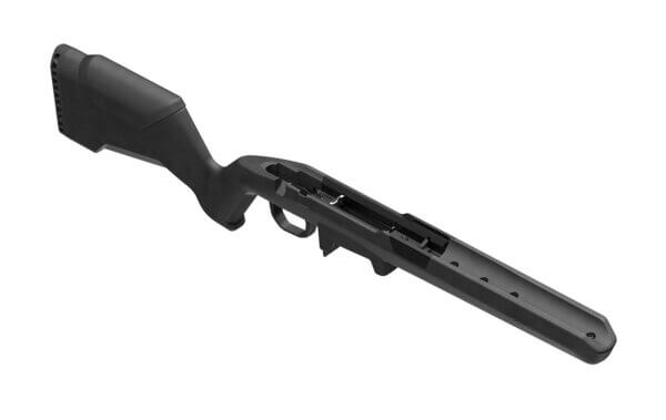 Magpul MAG1354-BLK Hunter Lite Stock Black Synthetic with Aluminum V-Bedding  AICS Mag Well  Integral Swivel Studs  Cheek Riser & LOP Spacers  Fits Short Action Savage Axis Up To Medium Palma Barrel Contour