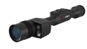 ATN DGWSXS5255LRF X-Sight 5 LRF Night Vision Rifle Scope  Black Anodized 5-25x30mm  Gen 5  Smart Mil Dot Reticle  Features Laser Rangefinder