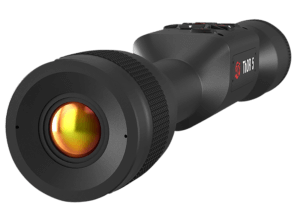 ATN TIWST5325A Thor 5 320 Thermal Rifle Scope  Black Anodized 4-16x Smart Mil Dot Reticle w/Zoom 320×240  12 Microns 60 fps Resolution