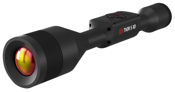 ATN TIWST51250A Thor 5 XD  Thermal Rifle Scope  Black Anodized 2-20x Smart Mil Dot Reticle w/Zoom  1280×1024 12 Micron Resolution