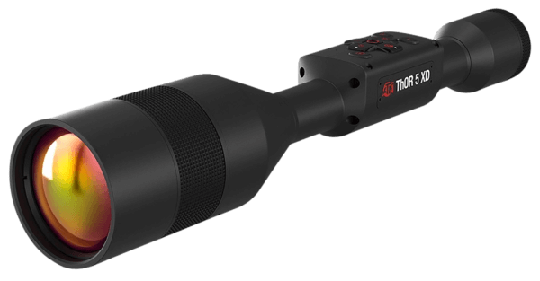 ATN TIWST51275A Thor 5 XD  Thermal Rifle Scope  Black Anodized 3-30x Smart Mil Dot Reticle w/Zoom  1280×1024 12 Micron Resolution