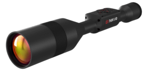 ATN TIWST5319LRF Thor 5 320 LRF Thermal Rifle Scope  Black Anodized 3-12x Smart Mil Dot Reticle w/Zoom  320×240  60 fps Resolution  Features Laser Rangefinder
