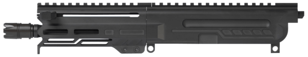 CMMG 57BA8AEAB Dissent MK4 5.7x28mm 6.50″ Left Side Charging Handle Armor Black Zeroed Linear Comp 4.60″ M-LOK Handguard Picatinny End Plate Fits AR-Platform