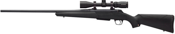 Winchester Repeating Arms 535705220 XPR Scope Combo 308 Win 3+1 22″ Free-Floating  Barrel  Blued Perma-Cote Barrel/Receiver  Synthetic Stock w/Inflex Technology Recoil Pad  M.O.A. Trigger System  Includes Vortex Crossfire II 3-9x40mm Scope